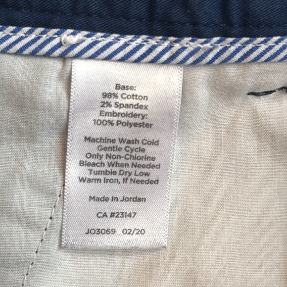 Talbots Relaxed Chino Flamingo Print Ankle Pants Casual Everyday Womans 4 - Picture 9 of 12